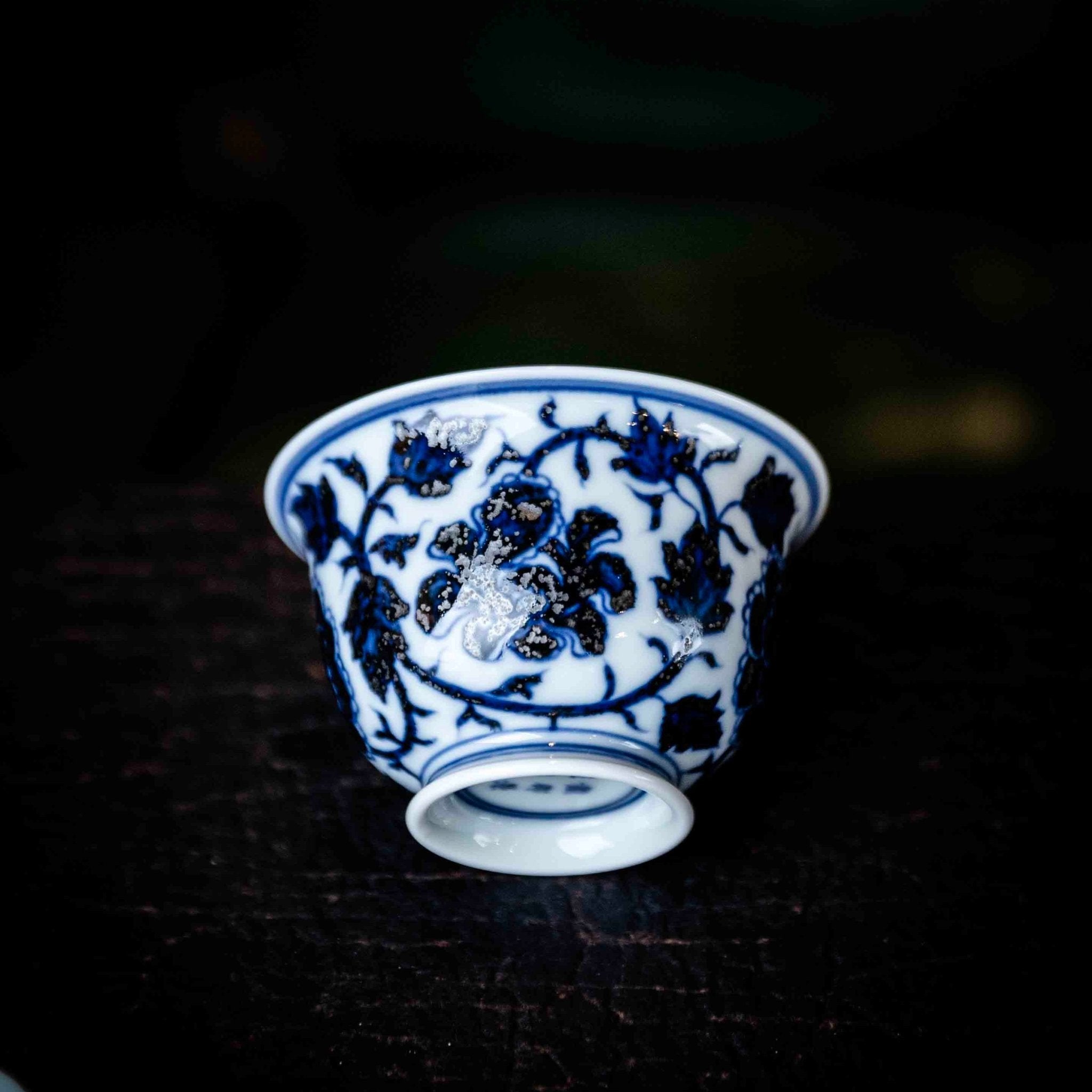 Chan Zhi 120cc - Jing De Zhen Porcelain Gaiwan - zycs_China