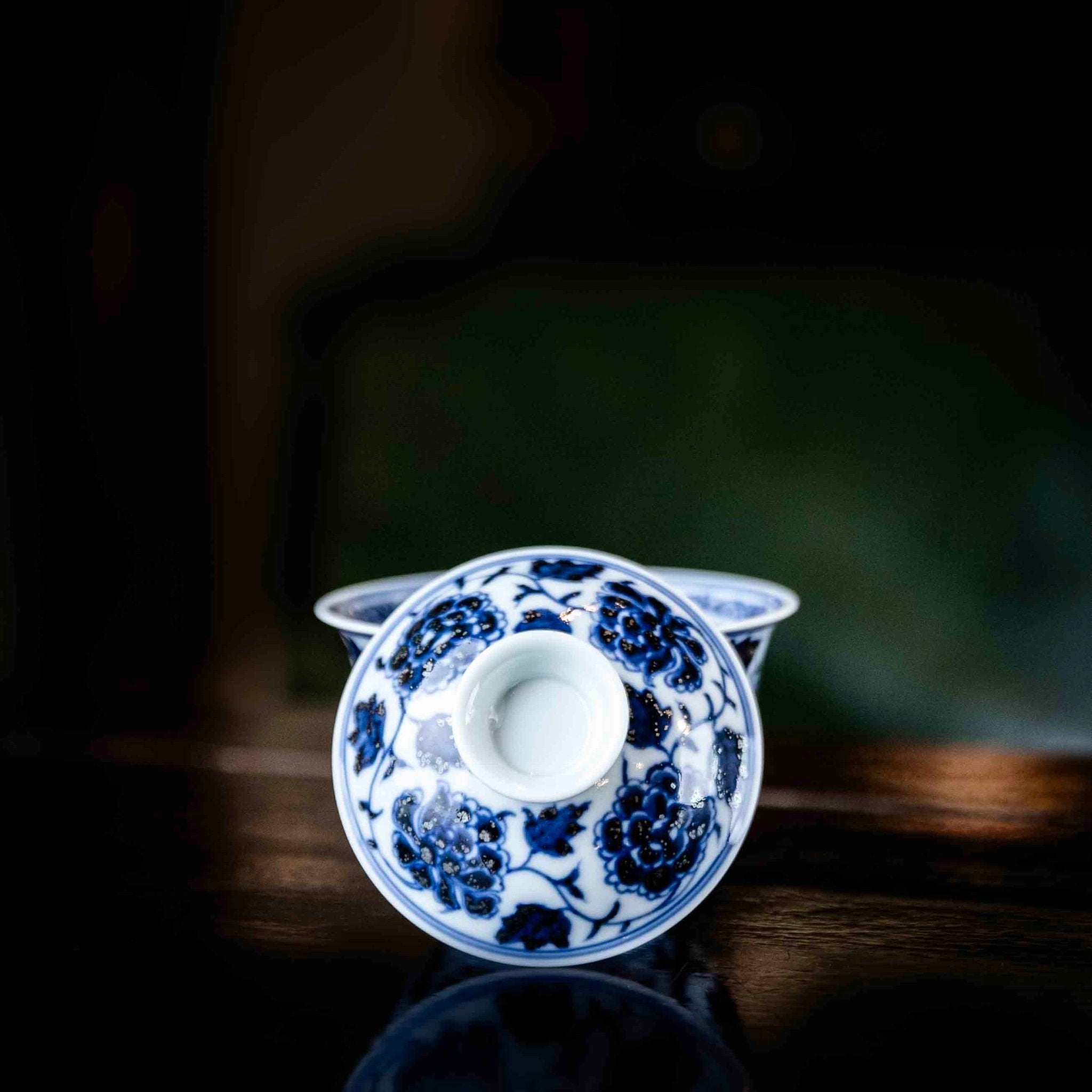 Chan Zhi 120cc - Jing De Zhen Porcelain Gaiwan - zycs_China