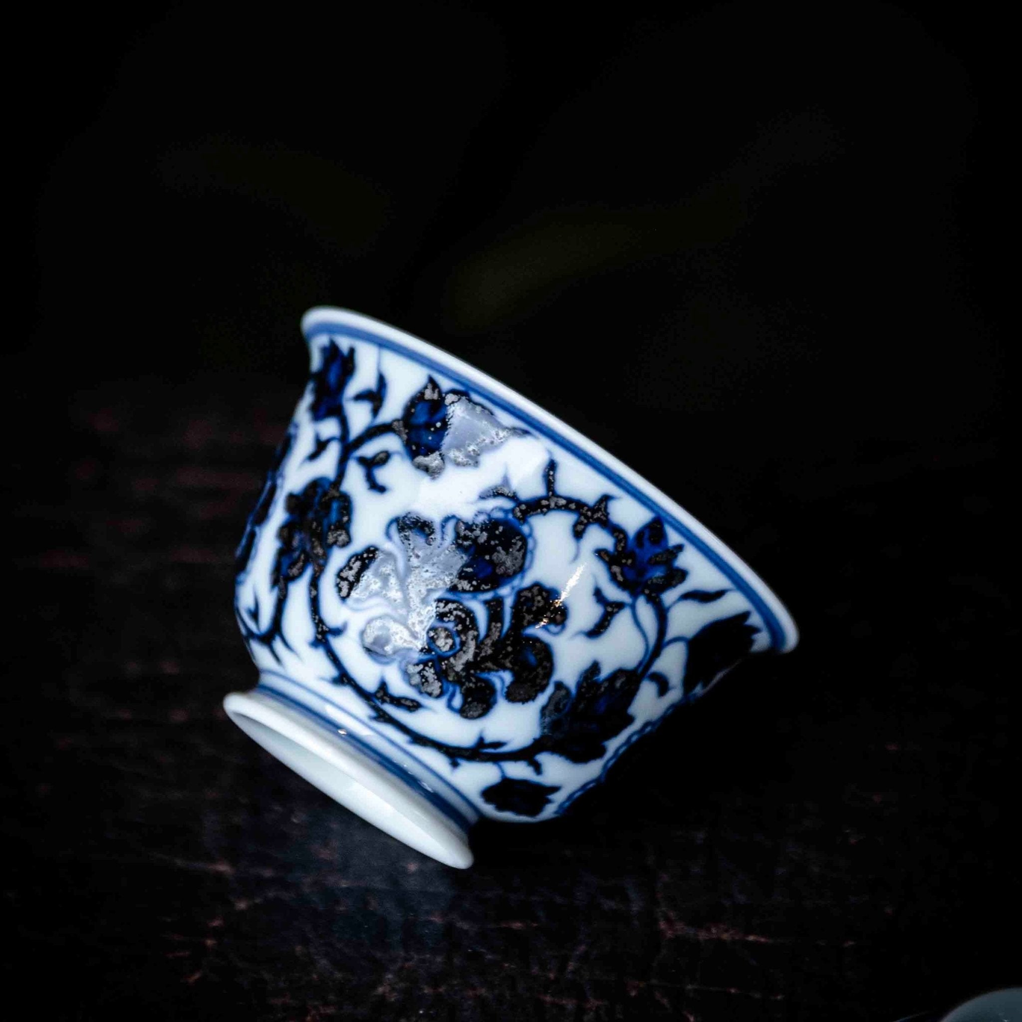 Chan Zhi 120cc - Jing De Zhen Porcelain Gaiwan - zycs_China