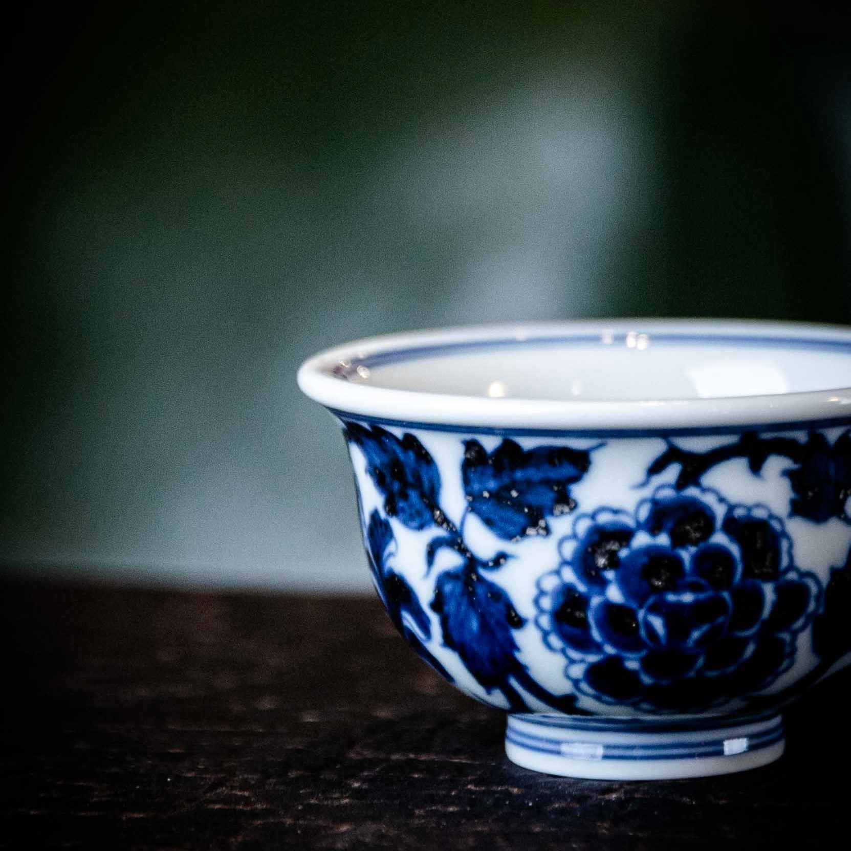 Chan Zhi 120cc - Jing De Zhen Porcelain Gaiwan - zycs_China