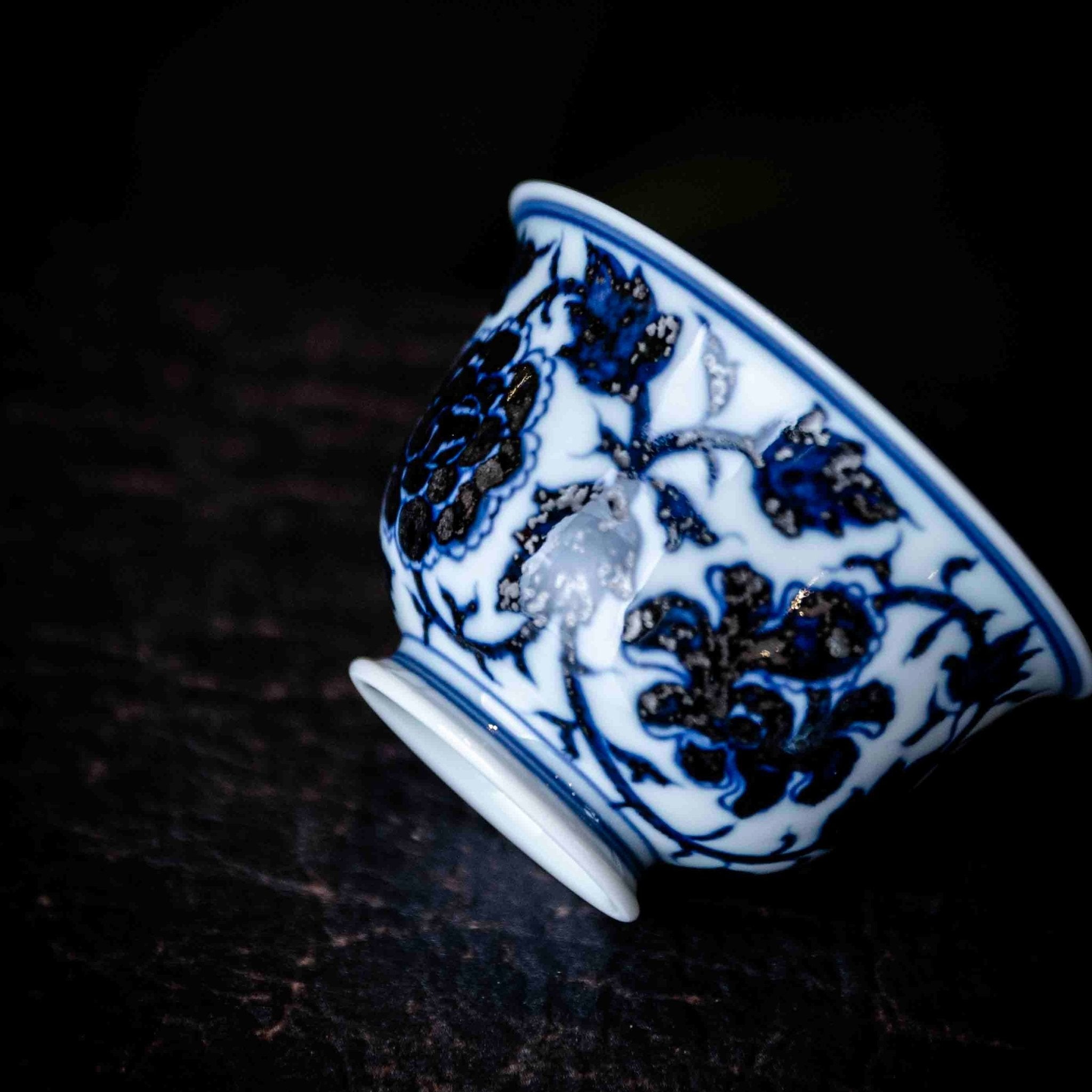 Chan Zhi 120cc - Jing De Zhen Porcelain Gaiwan - zycs_China