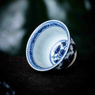 Chan Zhi 120cc - Jing De Zhen Porcelain Gaiwan - zycs_China