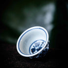 Chan Zhi 120cc - Jing De Zhen Porcelain Gaiwan - zycs_China