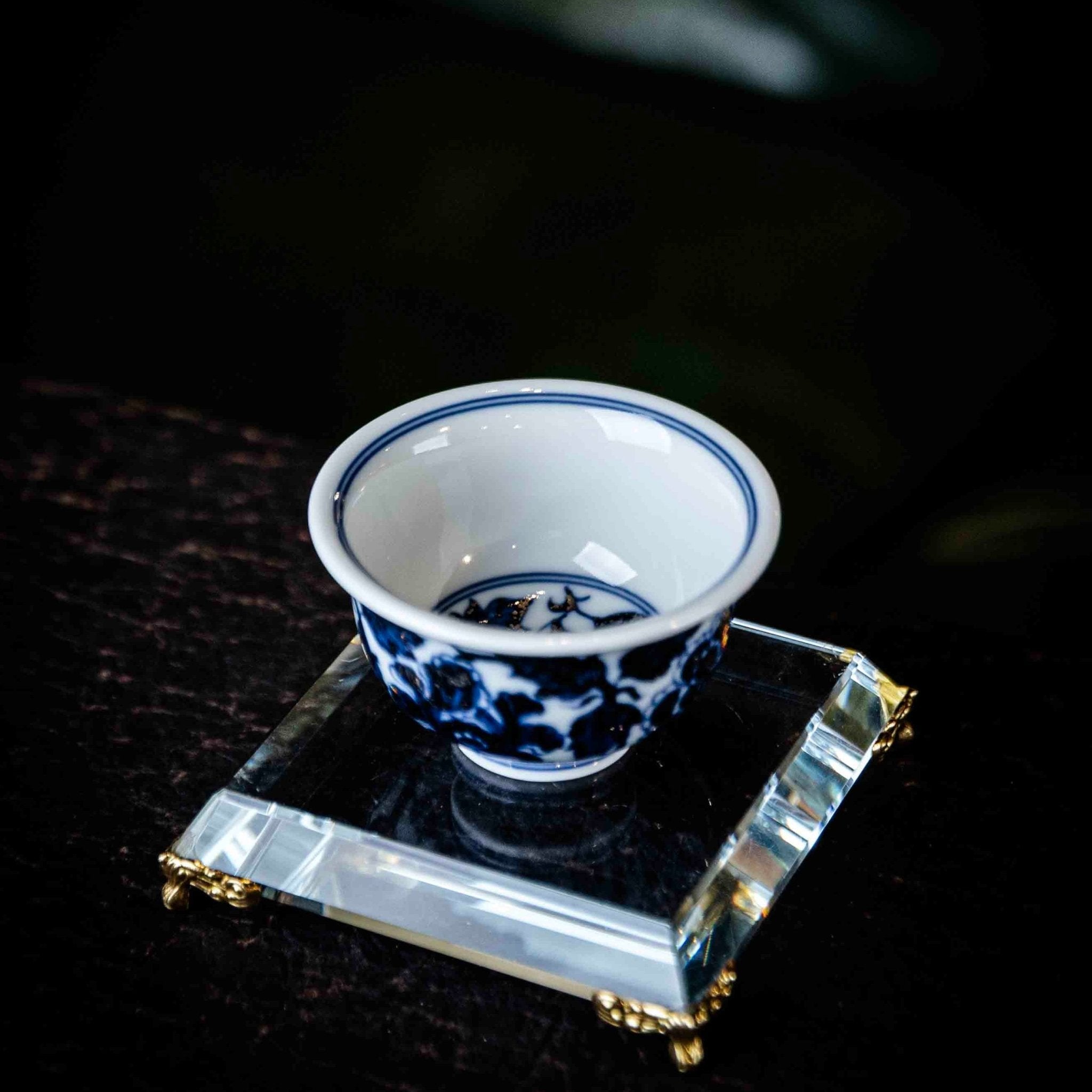 Chan Zhi 120cc - Jing De Zhen Porcelain Gaiwan - zycs_China