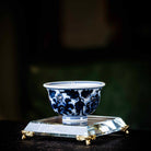 Chan Zhi 120cc - Jing De Zhen Porcelain Gaiwan - zycs_China