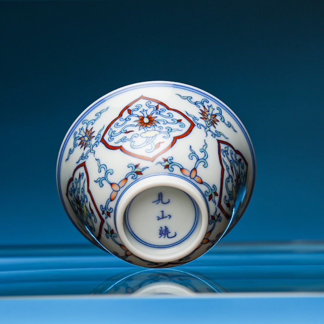 Chan Zhi 130cc - Jing De Zhen Porcelain Gaiwan - zycs_China