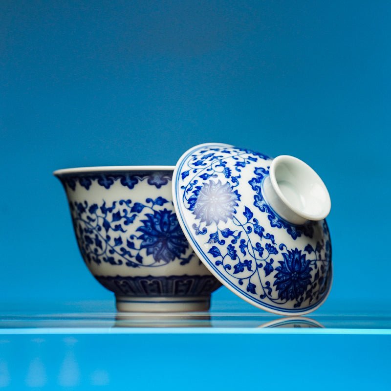 Chan Zhi 130cc - Jing De Zhen Porcelain Gaiwan - zycs_China