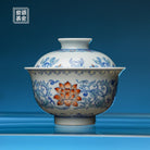 Chan Zhi 130cc - Jing De Zhen Porcelain Gaiwan - zycs_China