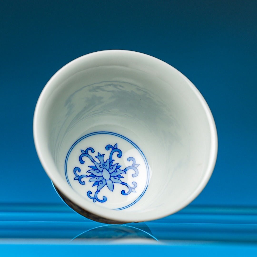 Chan Zhi 130cc - Jing De Zhen Porcelain Gaiwan - zycs_China