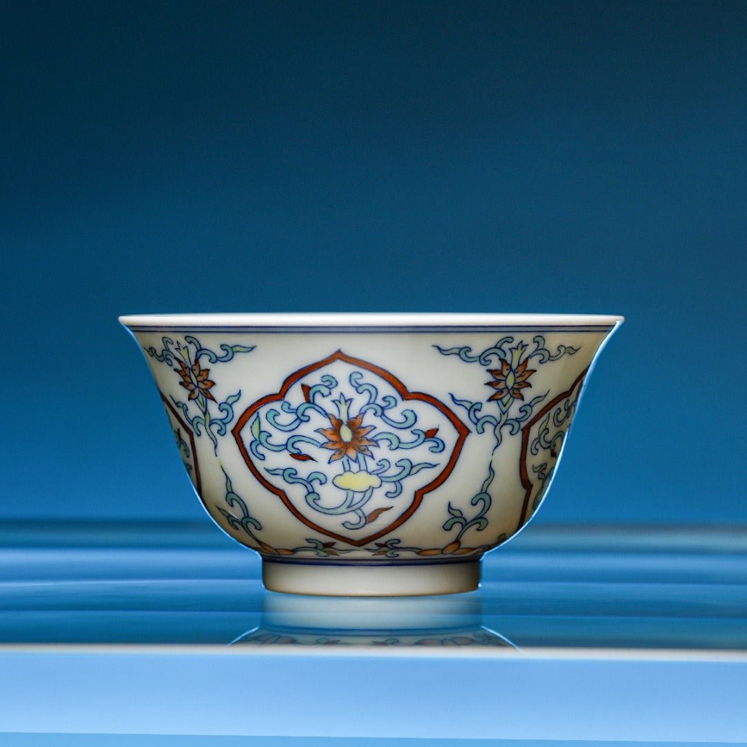 Chan Zhi 130cc - Jing De Zhen Porcelain Gaiwan - zycs_China