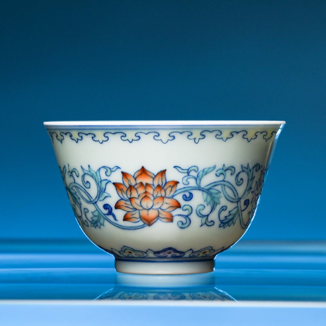 Chan Zhi 130cc - Jing De Zhen Porcelain Gaiwan - zycs_China