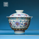 Chan Zhi 135cc - Jing De Zhen Porcelain Gaiwan - zycs_China