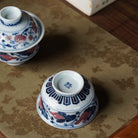 Chan Zhi Feng Wei 165cc - Jing De Zhen Porcelain Gaiwan - zycs_China