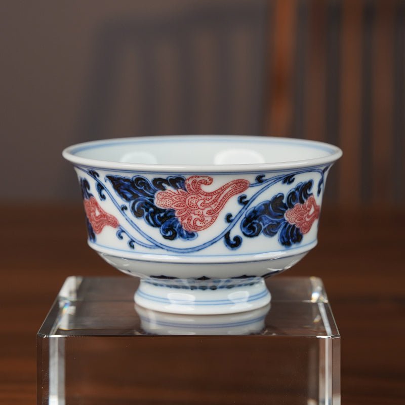 Chan Zhi Feng Wei 165cc - Jing De Zhen Porcelain Gaiwan - zycs_China
