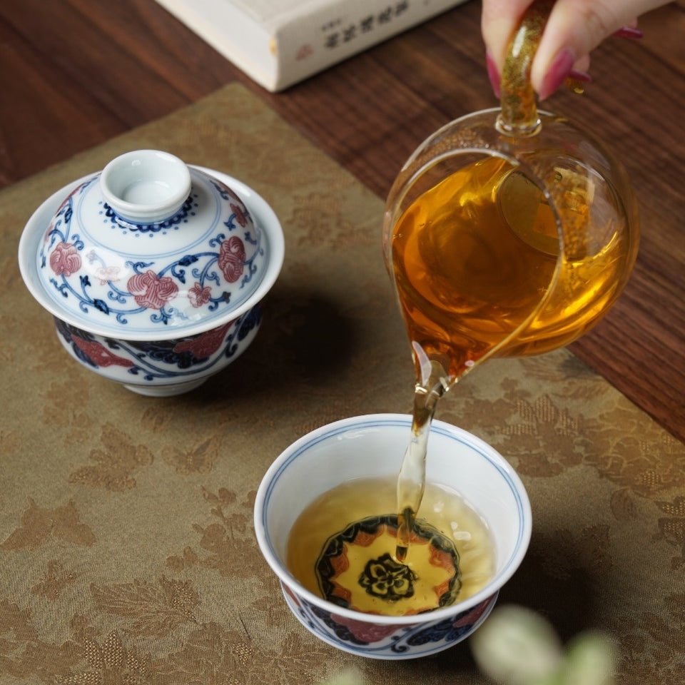 Chan Zhi Feng Wei 165cc - Jing De Zhen Porcelain Gaiwan - zycs_China