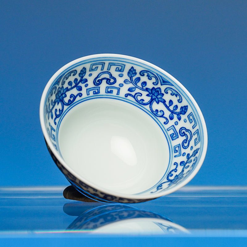 Chan Zhi Hu Lu 90cc - Jing De Zhen Porcelain Gaiwan - zycs_China
