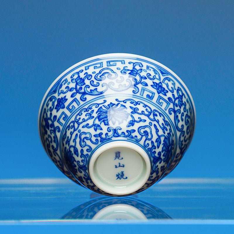 Chan Zhi Hu Lu 90cc - Jing De Zhen Porcelain Gaiwan - zycs_China