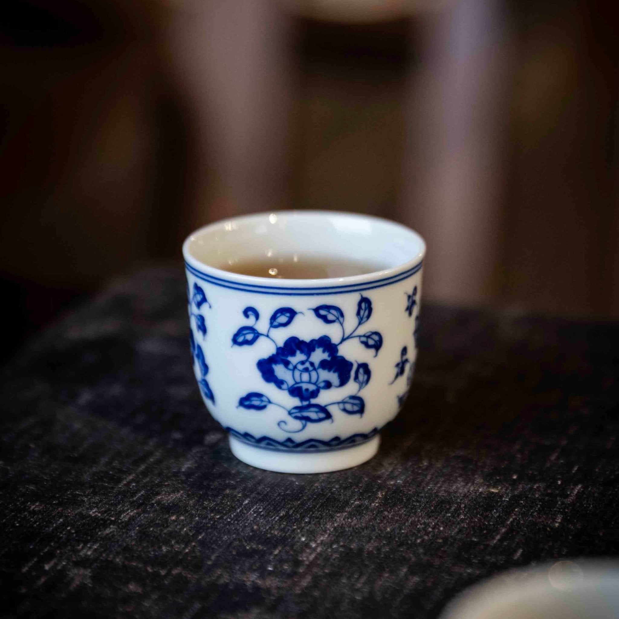 Chan Zhi Hua Hui 125cc - Jing De Zhen Porcelain Gaiwan - zycs_China