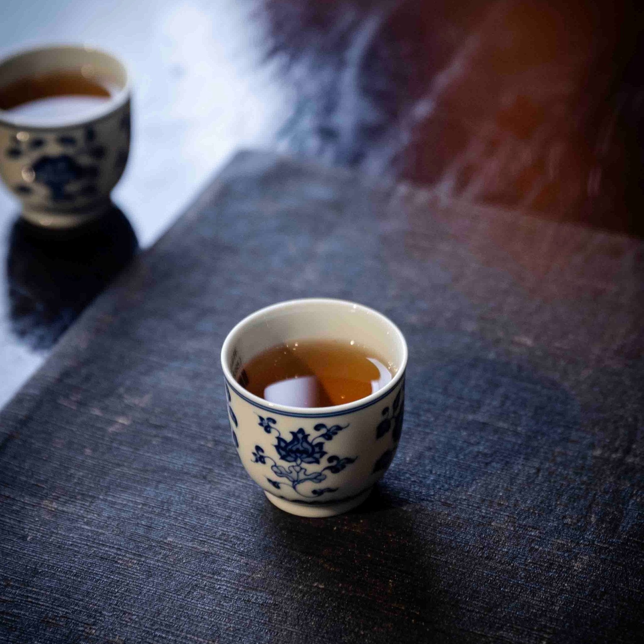 Chan Zhi Hua Hui 125cc - Jing De Zhen Porcelain Gaiwan - zycs_China