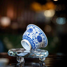 Chan Zhi Hua Hui 50cc - Jing De Zhen Porcelain Gaiwan - zycs_China