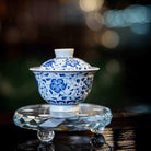 Chan Zhi Hua Hui 50cc - Jing De Zhen Porcelain Gaiwan - zycs_China
