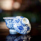 Chan Zhi Hua Hui 50cc - Jing De Zhen Porcelain Gaiwan - zycs_China