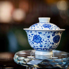 Chan Zhi Hua Hui 50cc - Jing De Zhen Porcelain Gaiwan - zycs_China