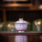 Chan Zhi Kui Long 90cc - Jing De Zhen Porcelain Gaiwan zycschina