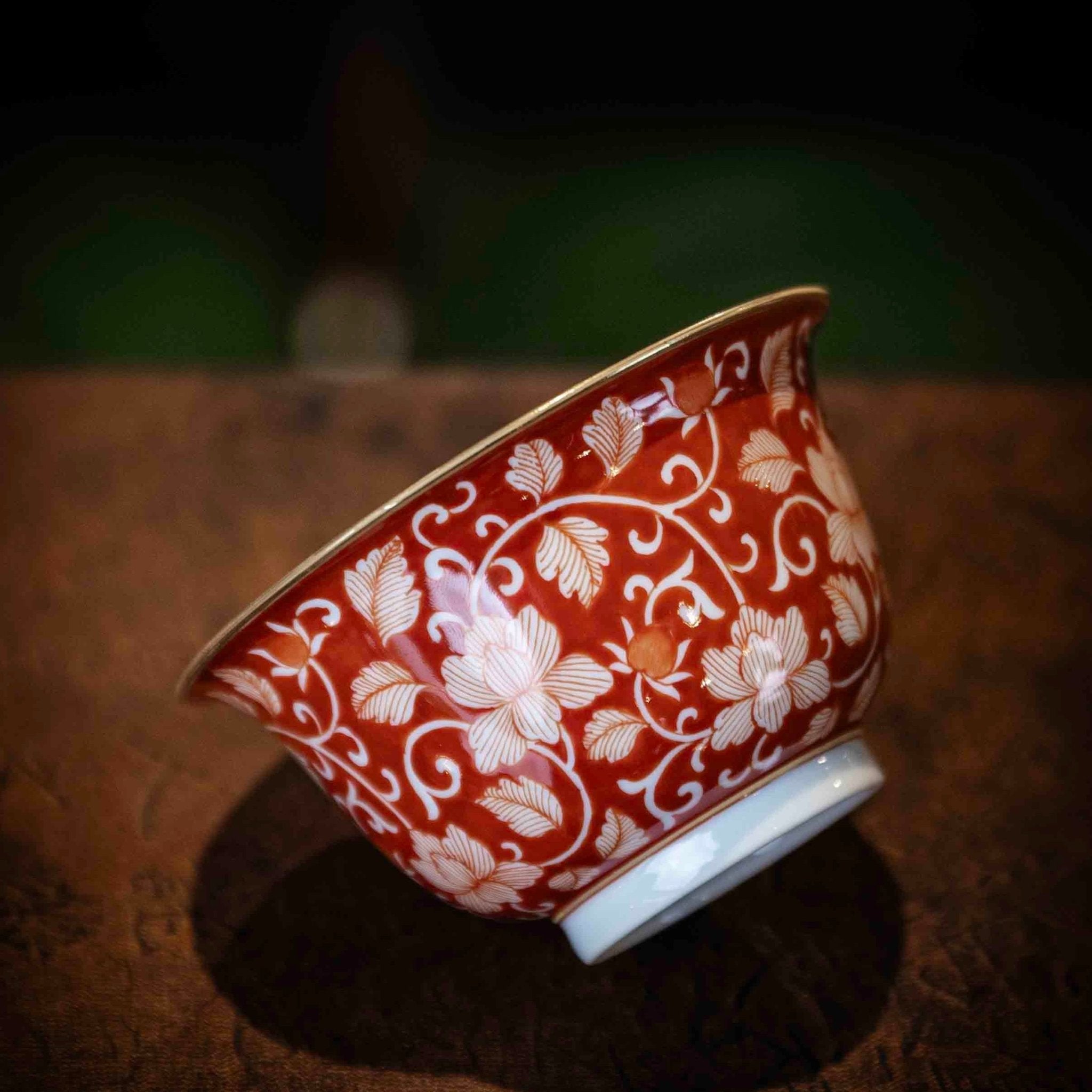 Chan Zhi Lian 100cc - Jing De Zhen Porcelain Gaiwan - zycs_China