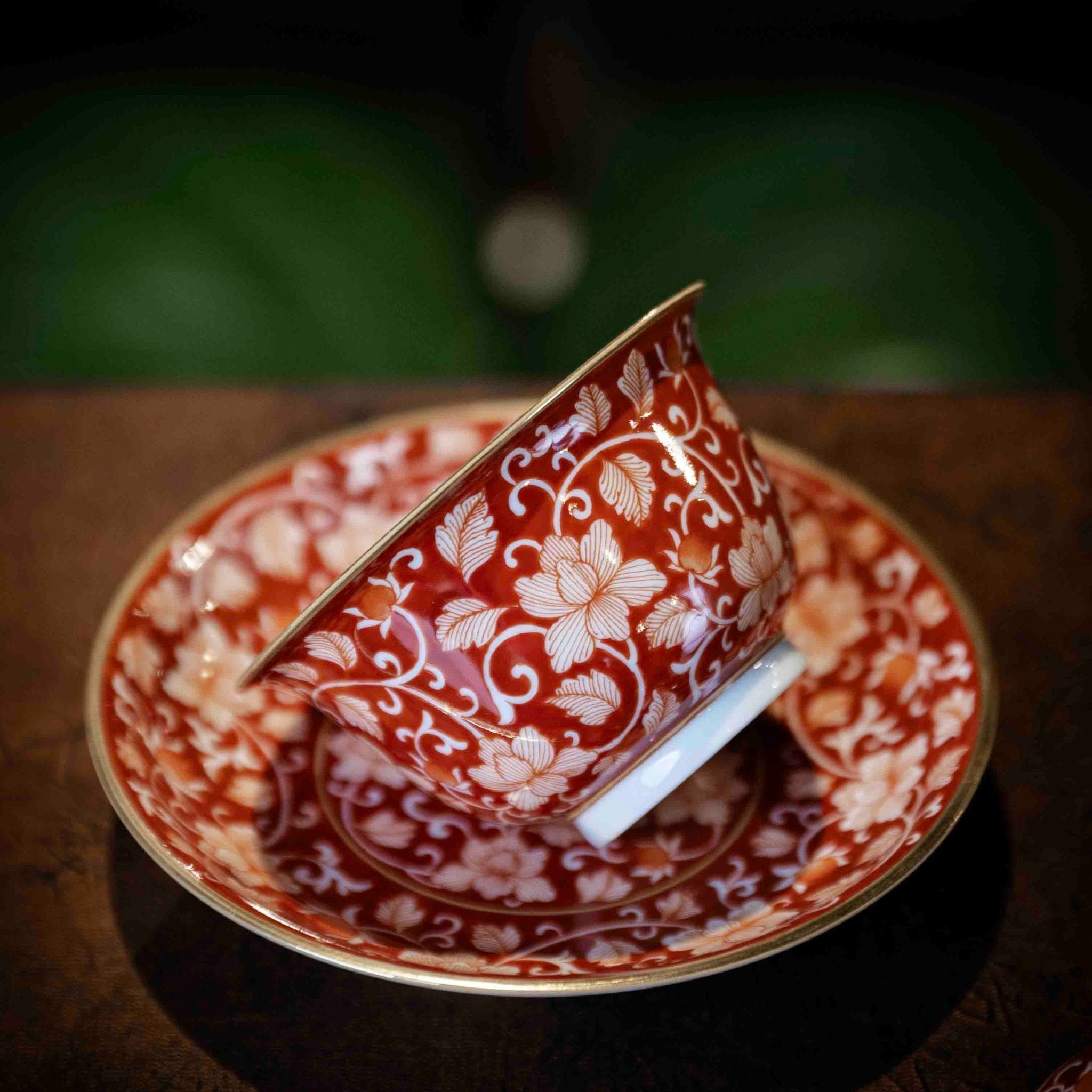 Chan Zhi Lian 100cc - Jing De Zhen Porcelain Gaiwan - zycs_China