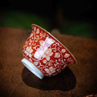 Chan Zhi Lian 100cc - Jing De Zhen Porcelain Gaiwan - zycs_China