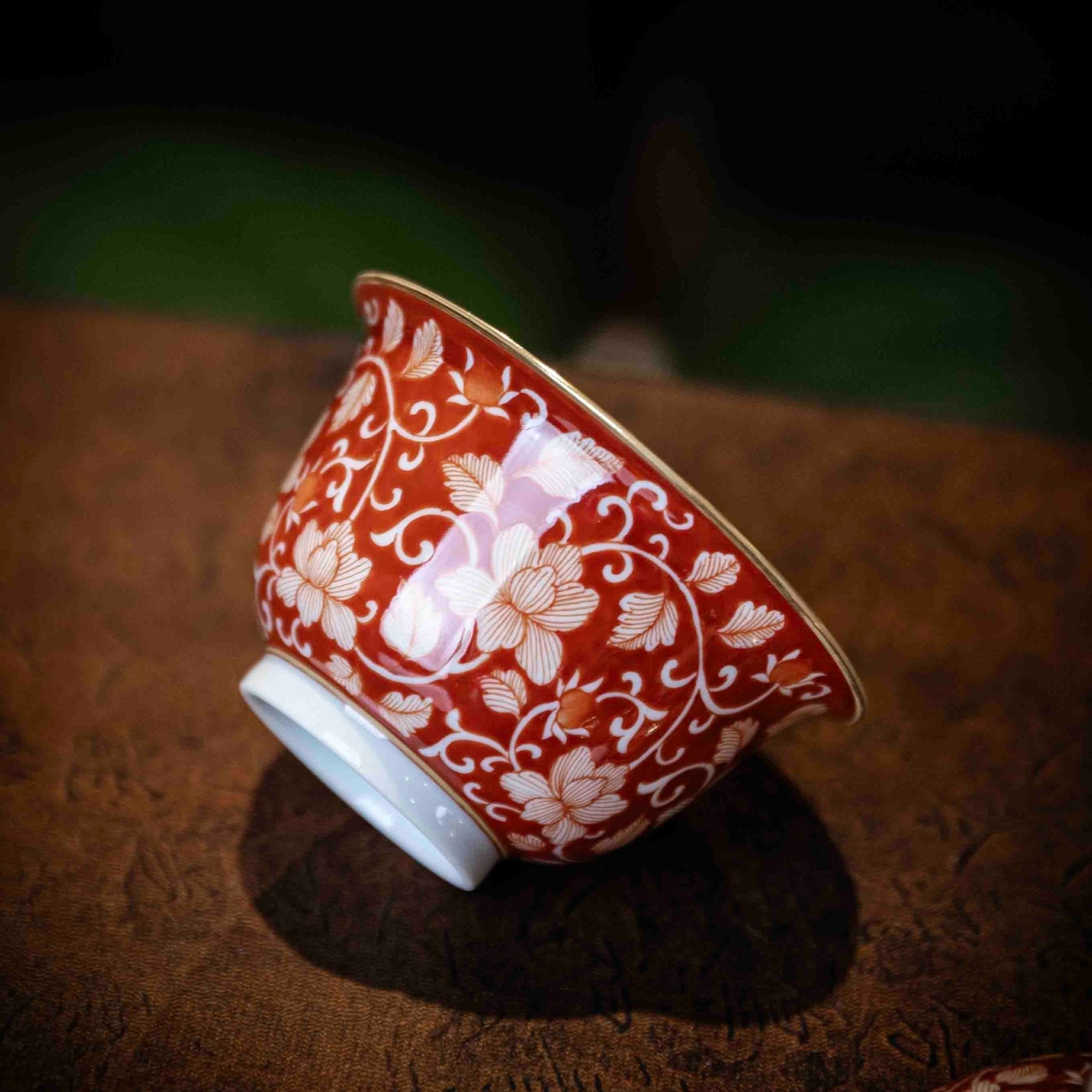 Chan Zhi Lian 100cc - Jing De Zhen Porcelain Gaiwan - zycs_China