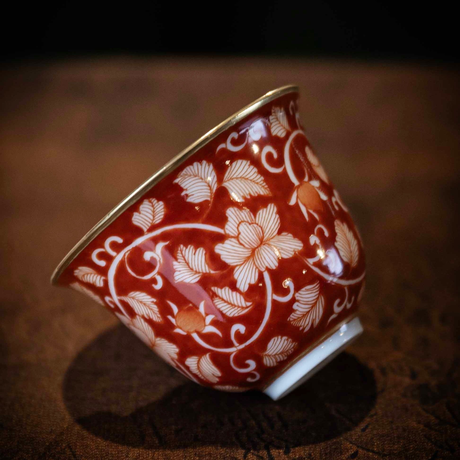 Chan Zhi Lian 100cc - Jing De Zhen Porcelain Gaiwan - zycs_China