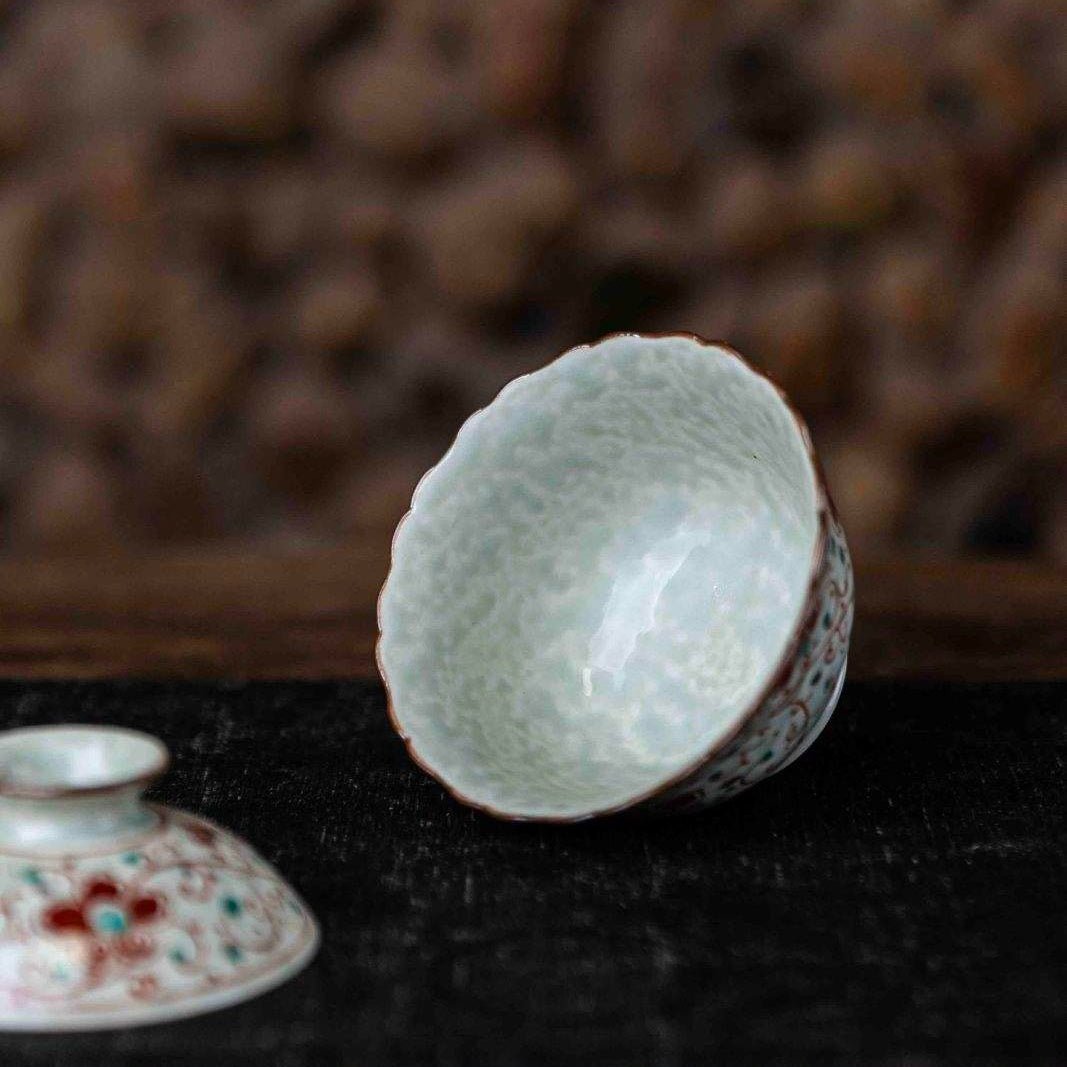 Chan Zhi Lian 110cc - Jing De Zhen Porcelain Gaiwan - zycs_China
