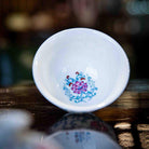 Chan Zhi Lian 120cc - Jing De Zhen Porcelain Gaiwan - zycs_China