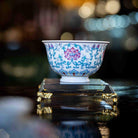 Chan Zhi Lian 120cc - Jing De Zhen Porcelain Gaiwan - zycs_China
