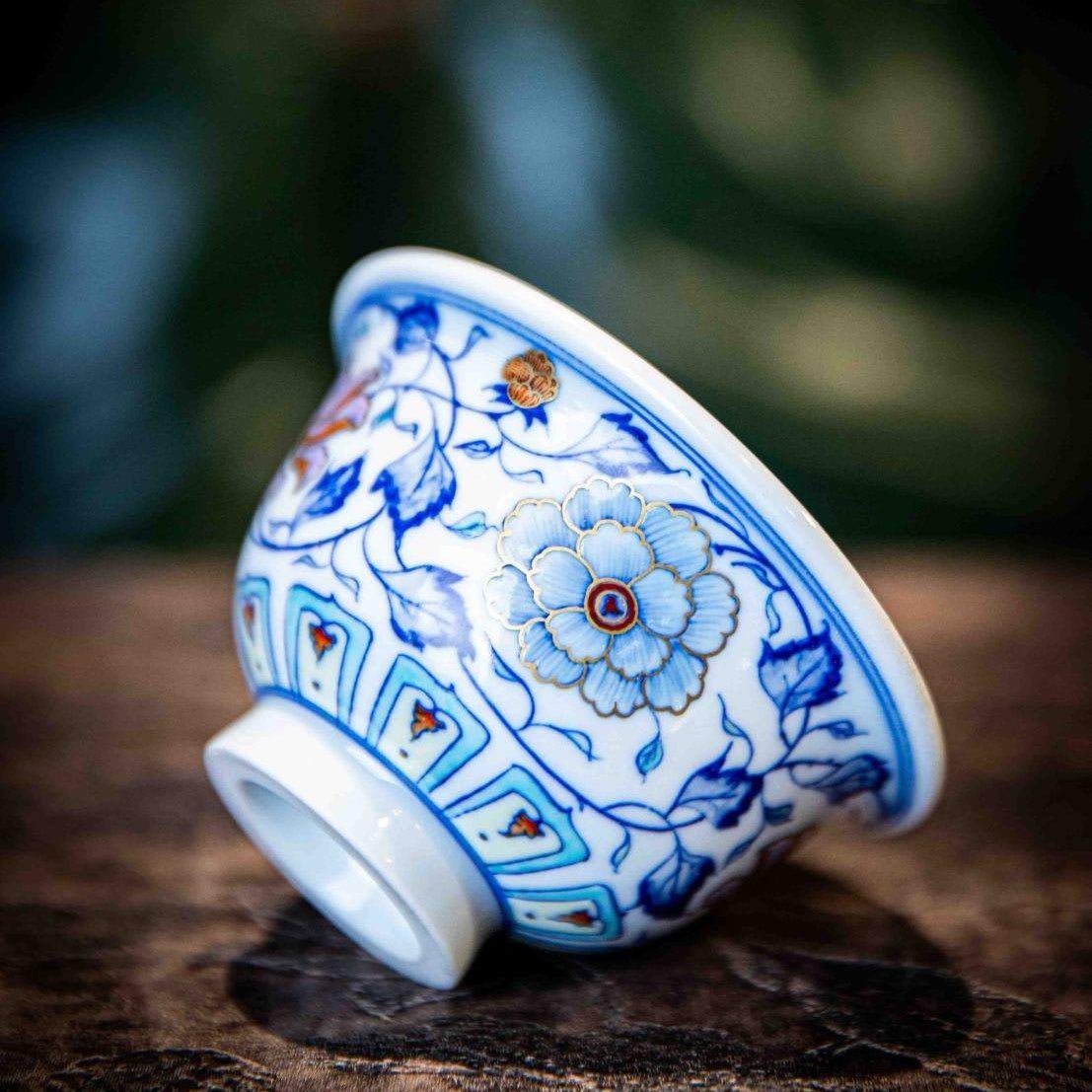 Chan Zhi Lian 125cc - Jing De Zhen Porcelain Teacup - zycs_China