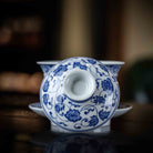 Chan Zhi Lian 150cc - Jing De Zhen Porcelain Gaiwan - zycs_China