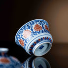 Chan Zhi Lian 150cc - Jing De Zhen Porcelain Gaiwan - zycs_China