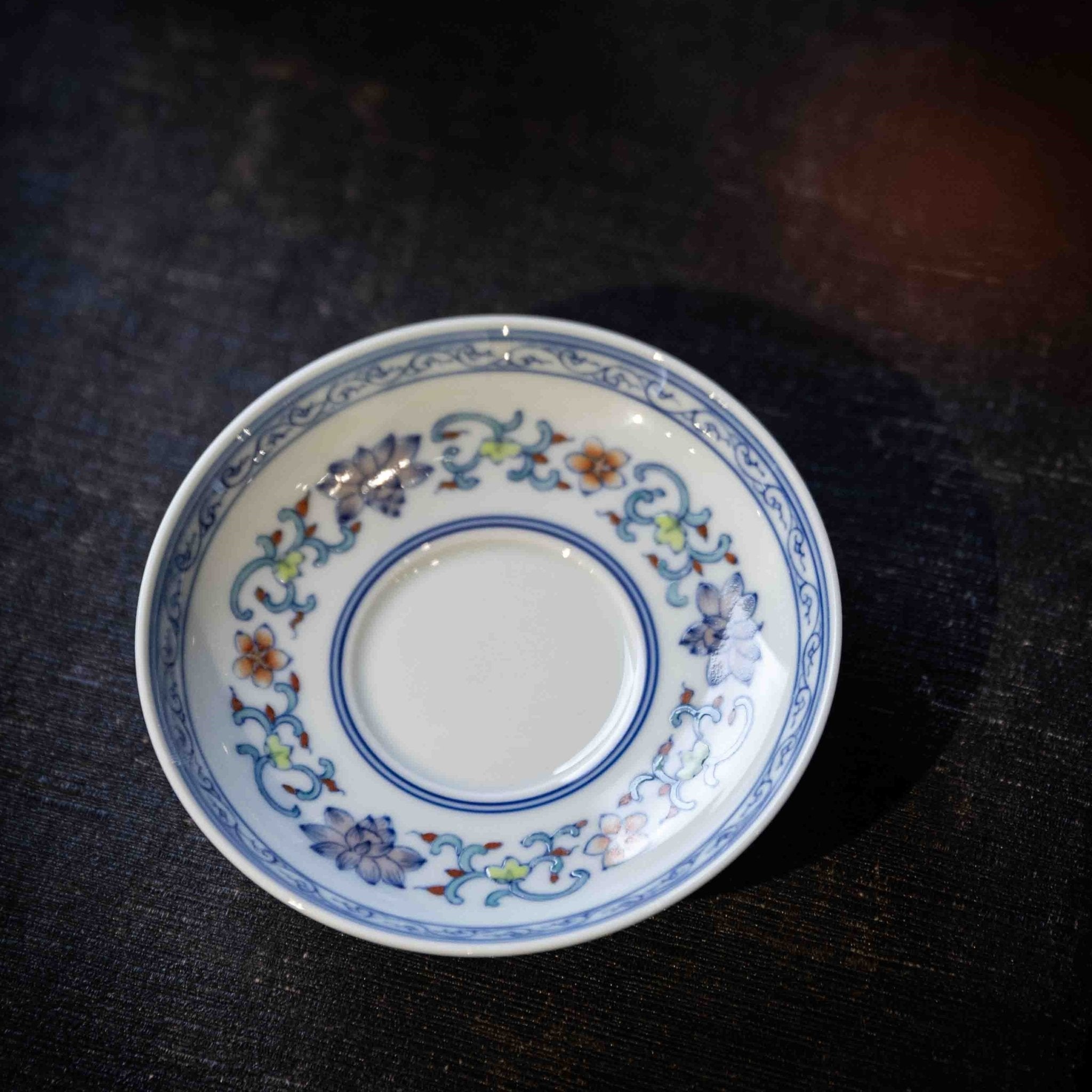 Chan Zhi Lian 150cc - Jing De Zhen Porcelain Gaiwan - zycs_China