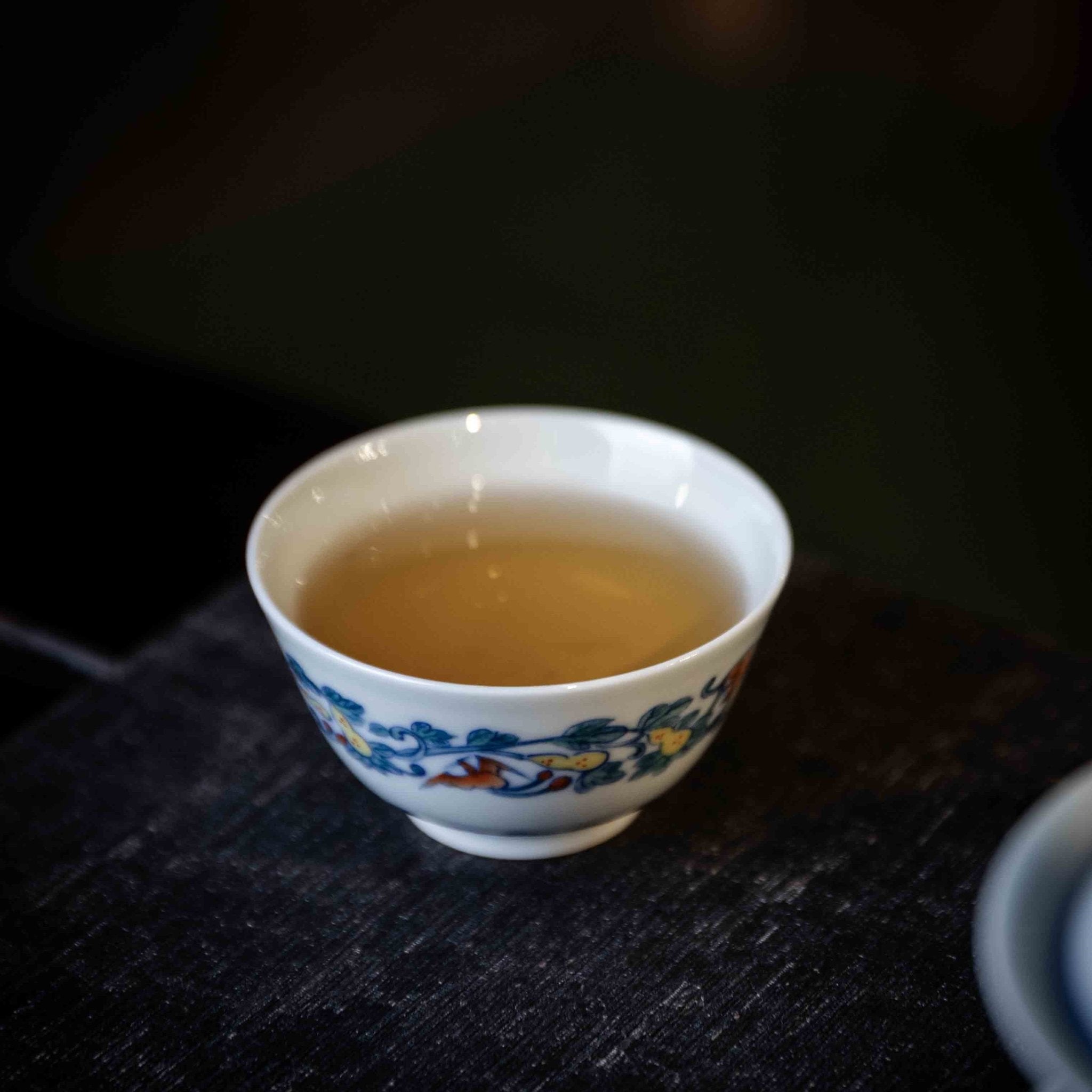 Chan Zhi Lian 150cc - Jing De Zhen Porcelain Gaiwan - zycs_China