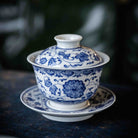 Chan Zhi Lian 150cc - Jing De Zhen Porcelain Gaiwan - zycs_China