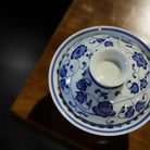 Chan Zhi Lian 150cc - Jing De Zhen Porcelain Gaiwan - zycs_China