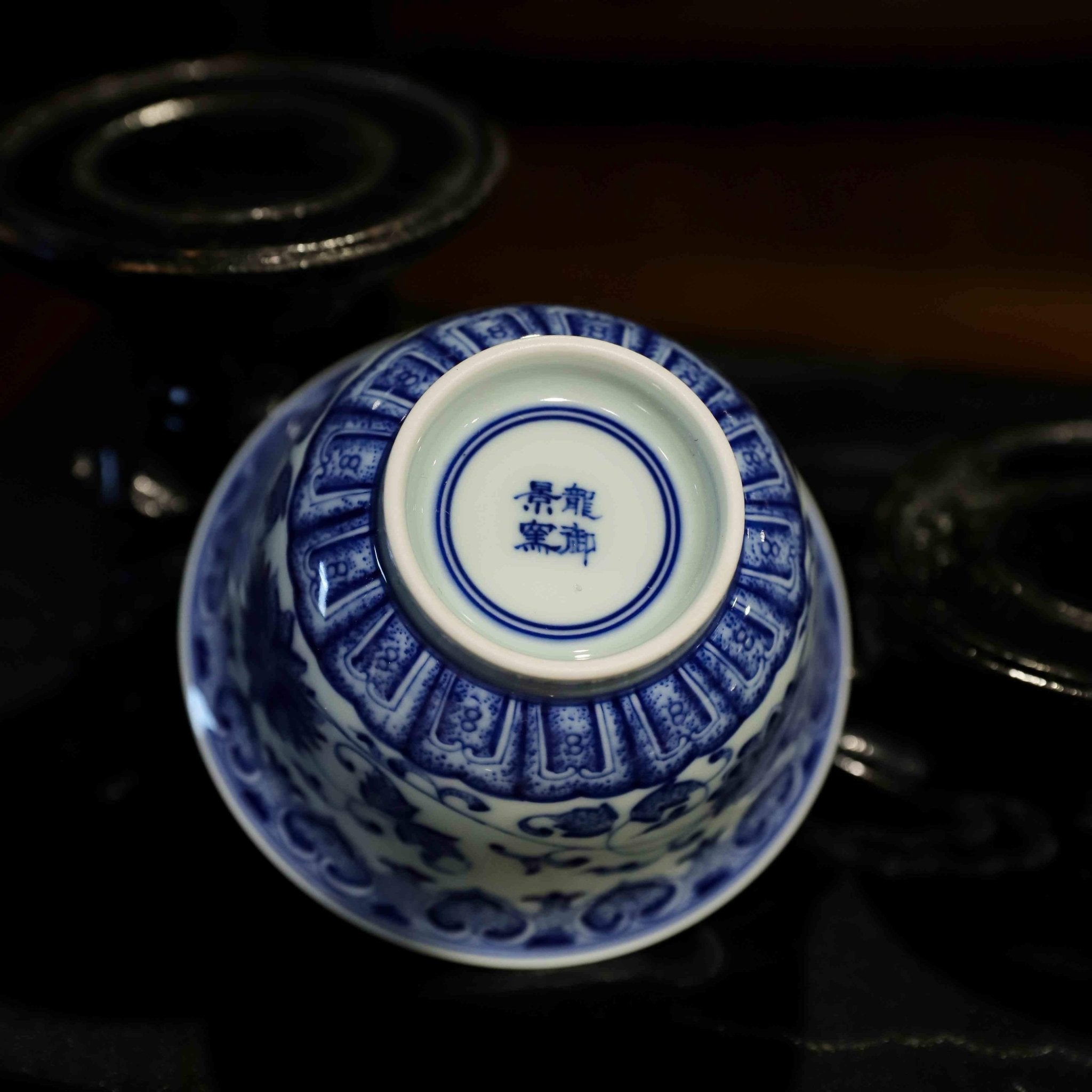 Chan Zhi Lian 150cc - Jing De Zhen Porcelain Gaiwan - zycs_China