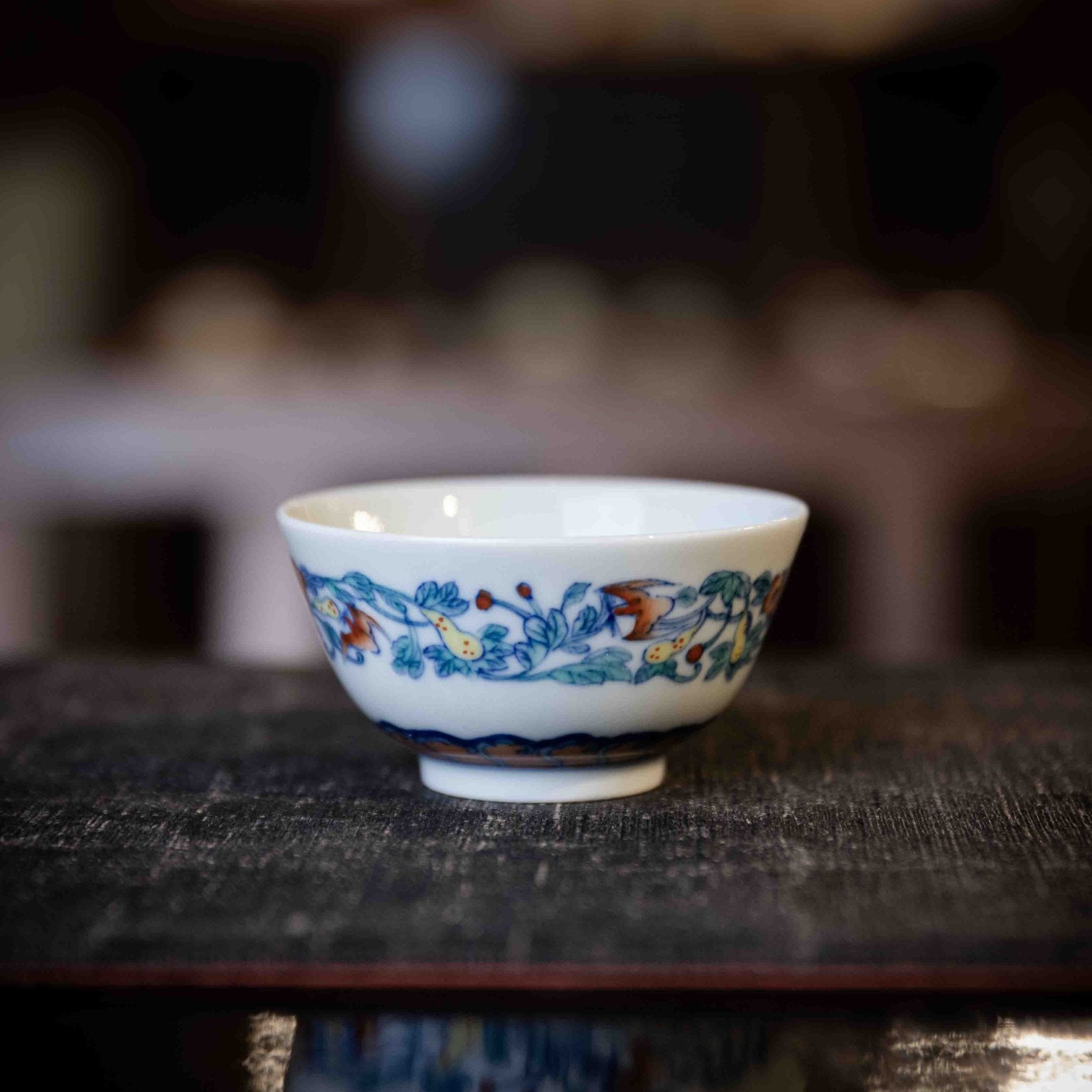Chan Zhi Lian 150cc - Jing De Zhen Porcelain Gaiwan - zycs_China