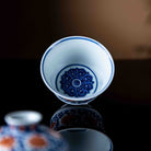 Chan Zhi Lian 150cc - Jing De Zhen Porcelain Gaiwan - zycs_China