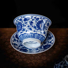 Chan Zhi Lian 160cc - Jing De Zhen Porcelain Gaiwan - zycs_China