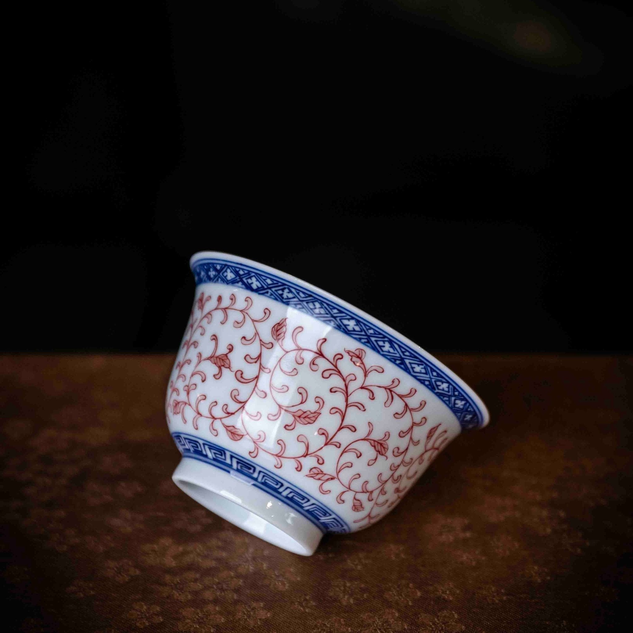 Chan Zhi Lian 160cc - Jing De Zhen Porcelain Gaiwan - zycs_China