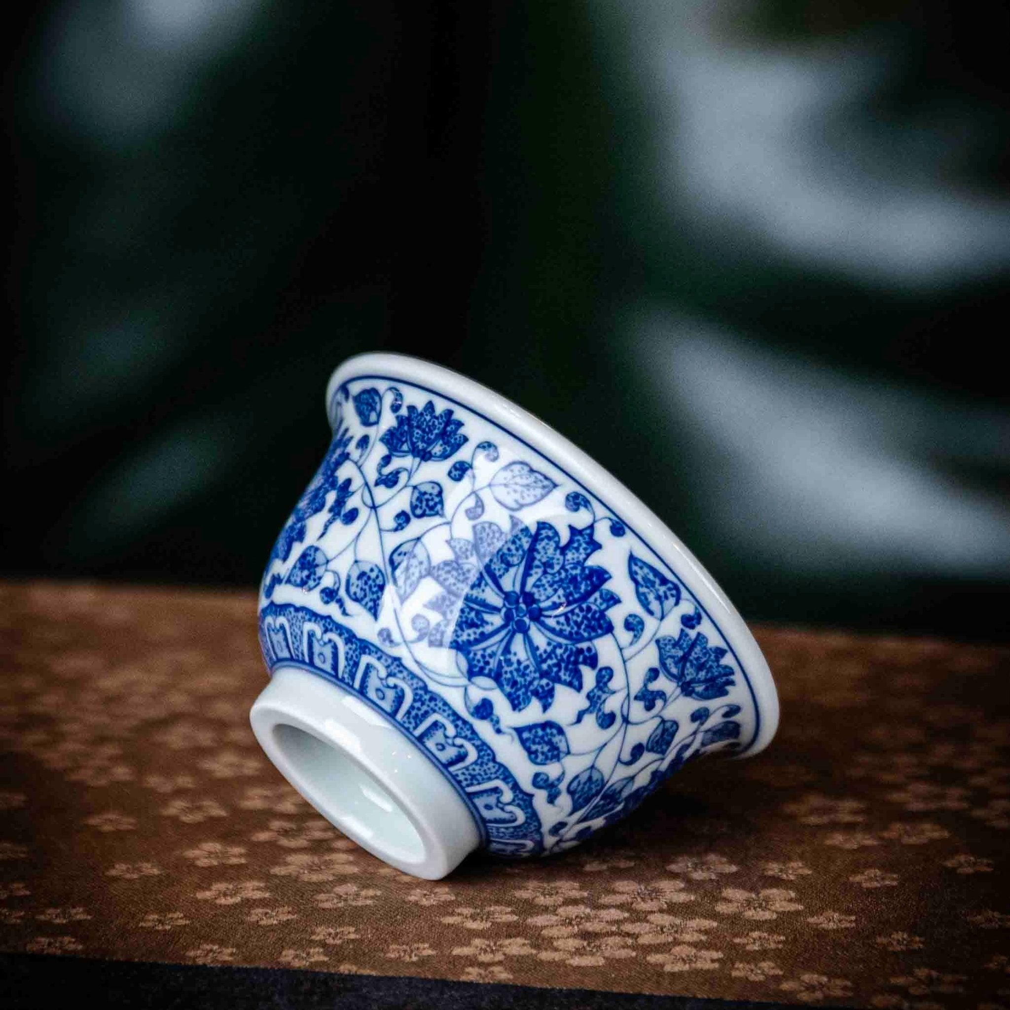 Chan Zhi Lian 160cc - Jing De Zhen Porcelain Gaiwan - zycs_China