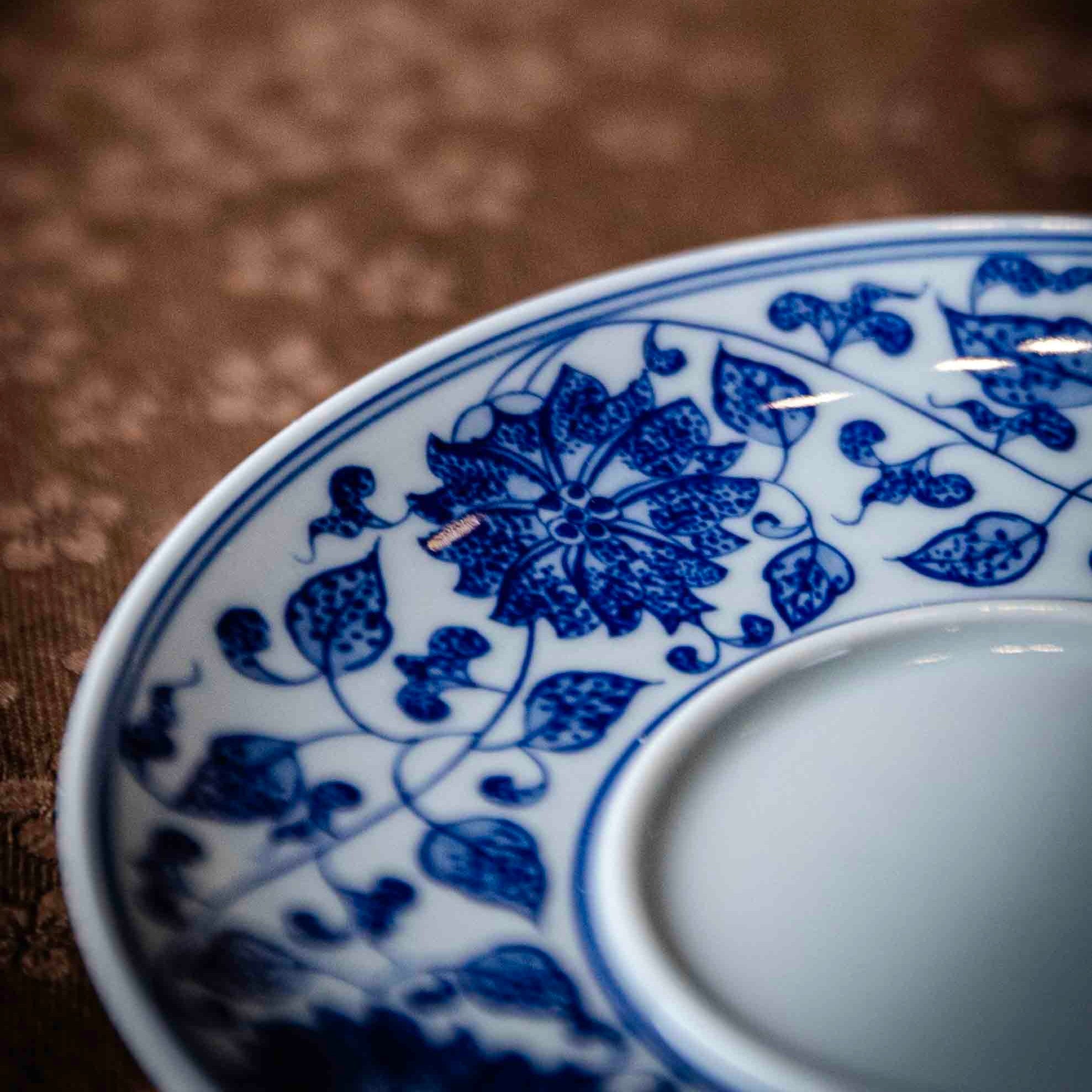Chan Zhi Lian 160cc - Jing De Zhen Porcelain Gaiwan - zycs_China
